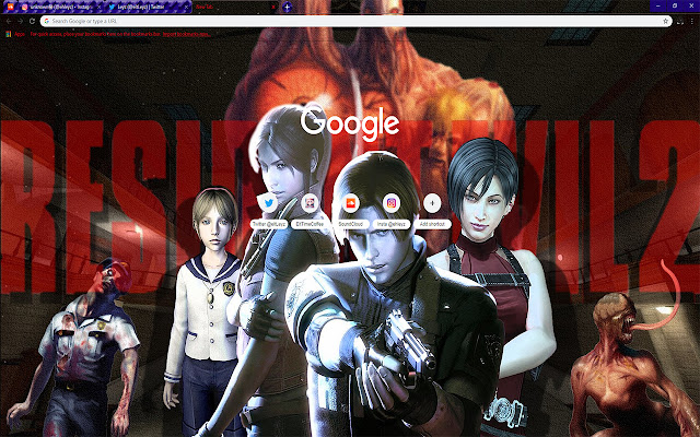 Resident Evil 2 Remake } Wallpaper Original from Chrome web store to be run with OffiDocs Chromium online Resident Evil 2 Remake } Wallpaper Original from Chrome web store to be run with OffiDocs Chromium online